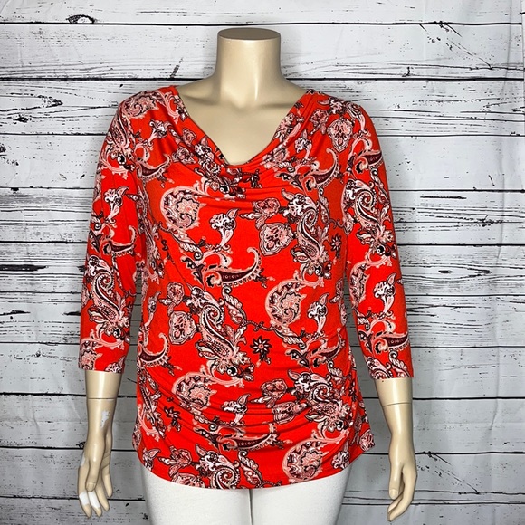 Haut Sans Manches New York & Company – Rayé Rose/blanc, Taille S, Neuf étiquettes